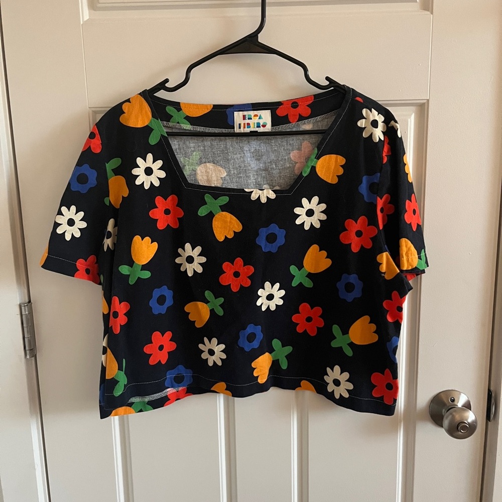Frankie Top in Floral